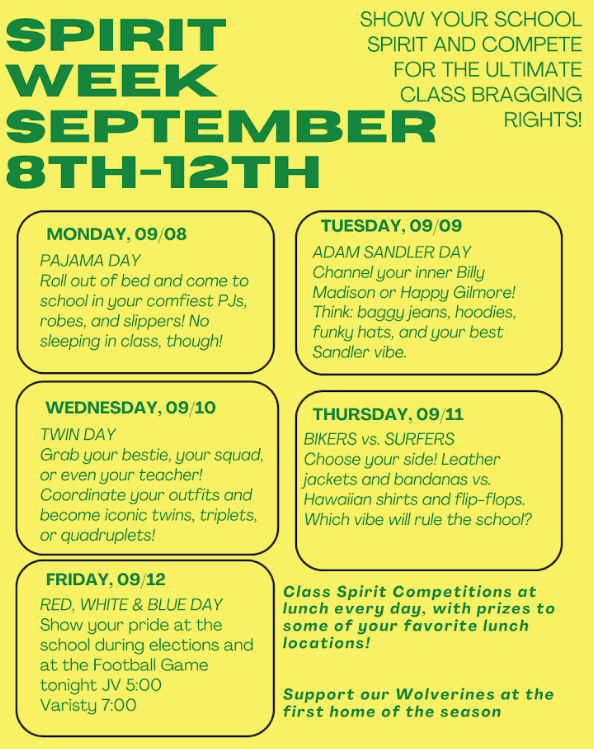 spirit week
