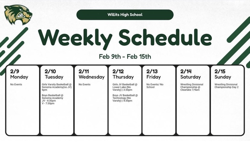 Weekly Schedule