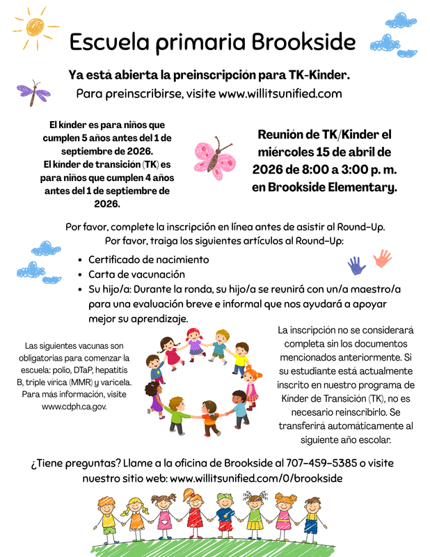 Spanish Brookside Enrollment