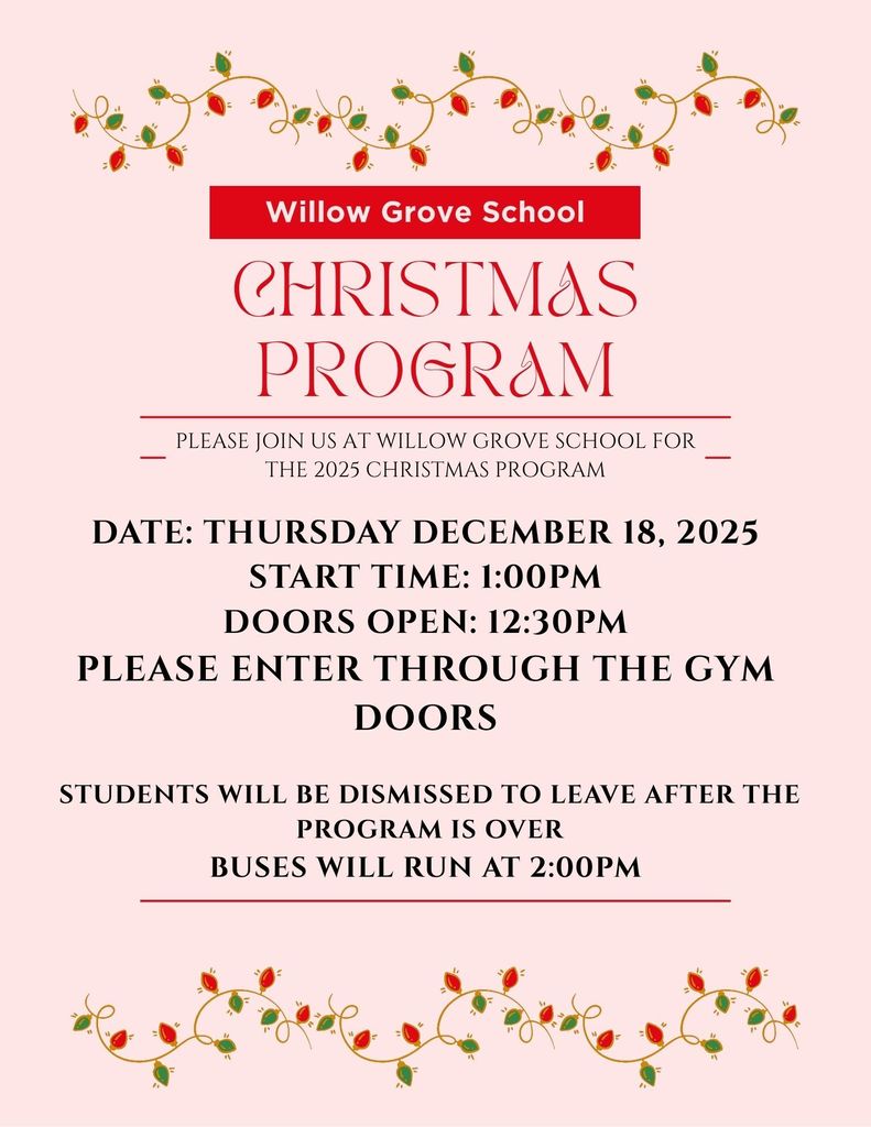 christmas program 2025