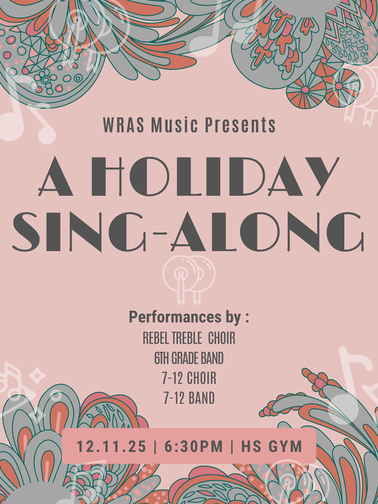 HOLIDAY SING ALONG REBEL TREBLE CHOIR