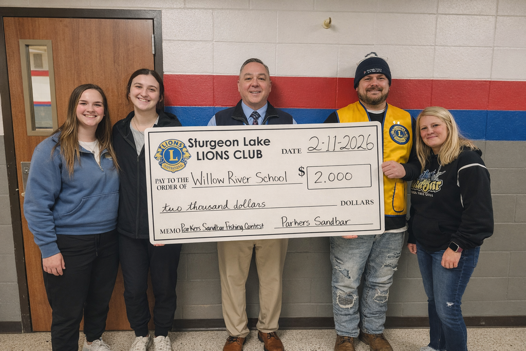 LIONS PARKERS SAND BAR DONATION