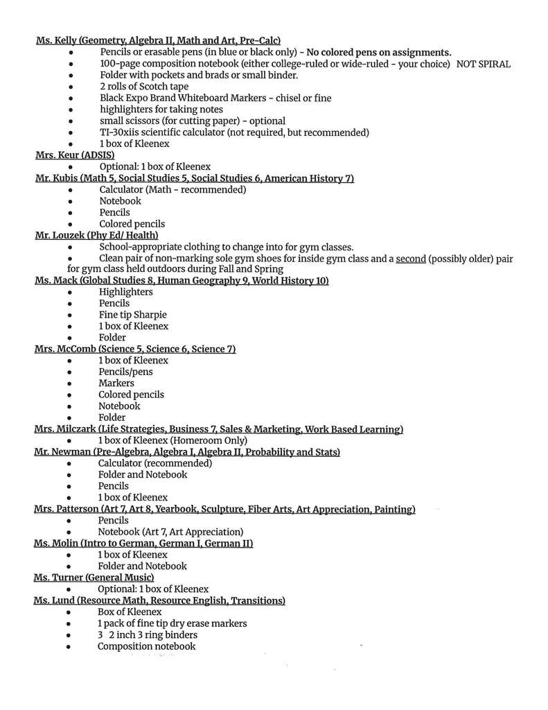 second page