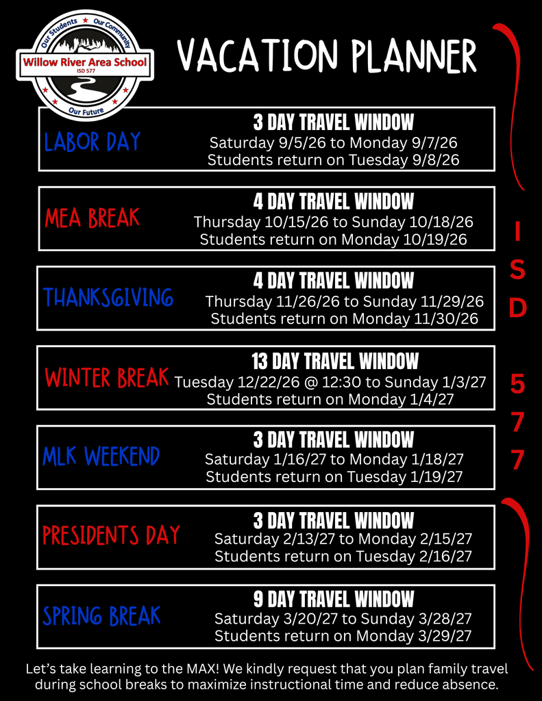 VACATION PLANNER