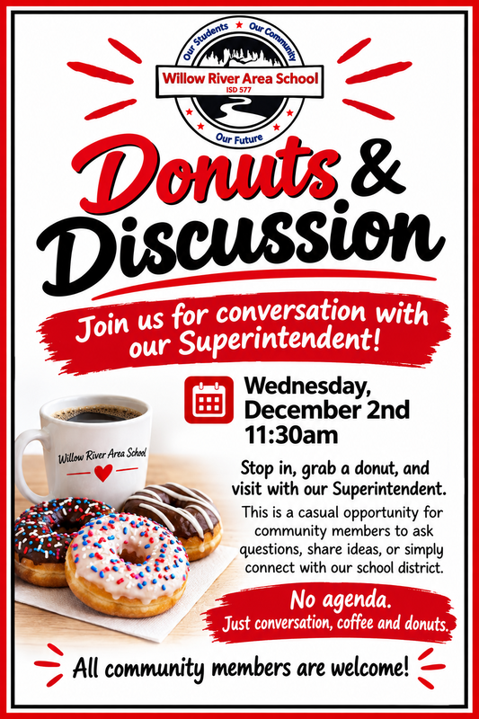 DONUTS AND DISCUSSION