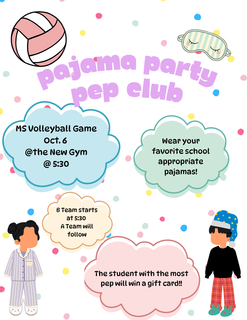 pep club flyer