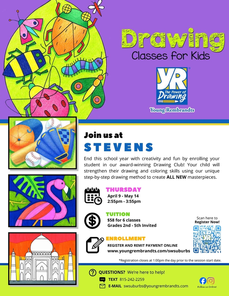 Young Rembrandts Spring Flyer