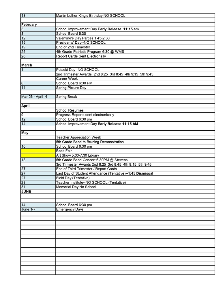 2026/2027 All Year Calendar Page 2