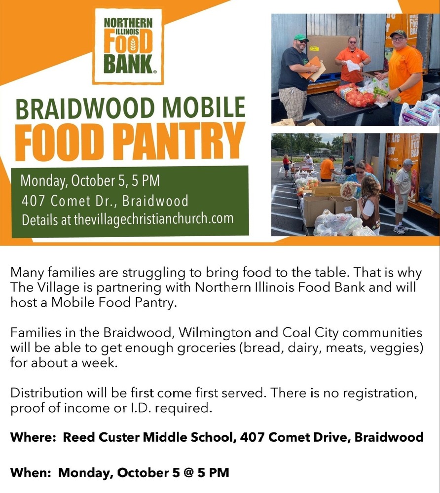 food pantry flyer