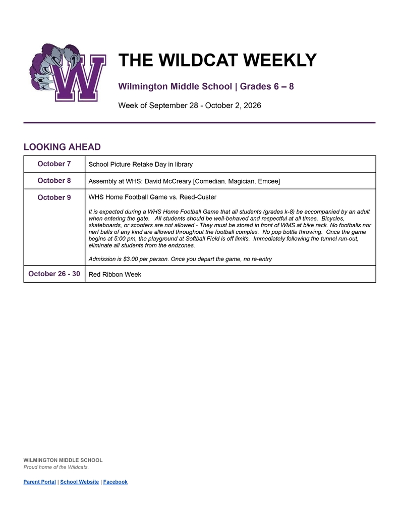 Wildcat Weekly page 2