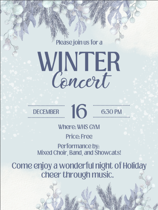 WHS Winter Concert