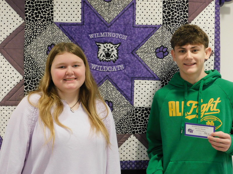 WHS February 2026 Students of Month