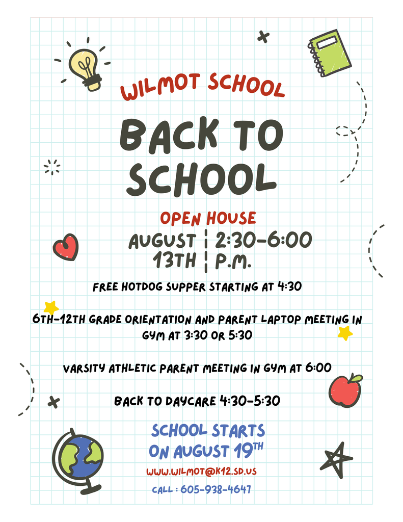 Back to School Open House