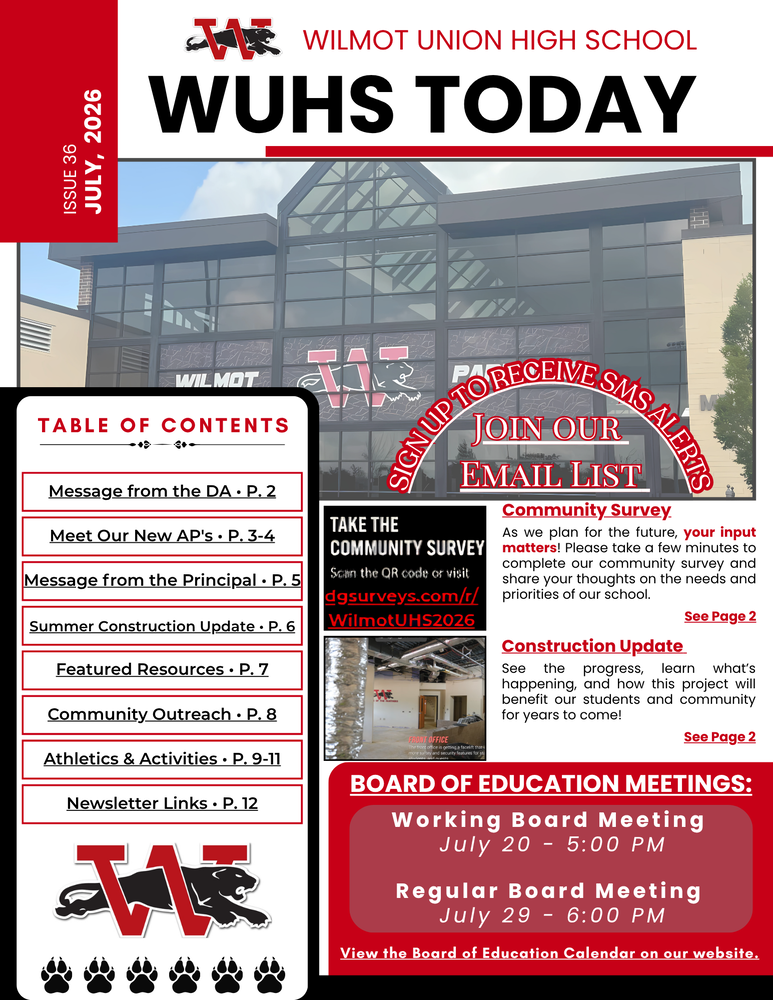 July Newsletter