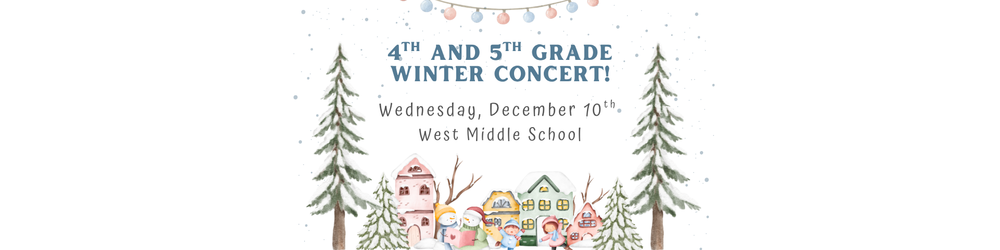 4th & 5th Gr. Winter Concert