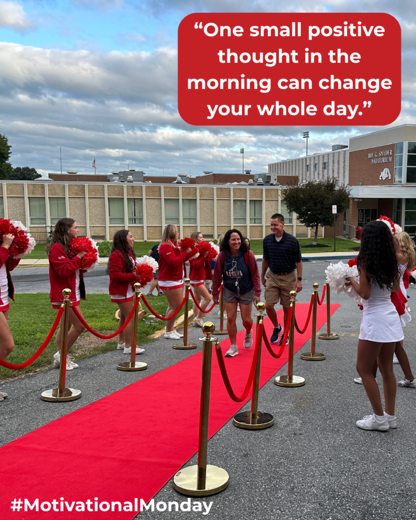 “One small positive thought in the morning can change your whole day.” #MotivationalMOnday