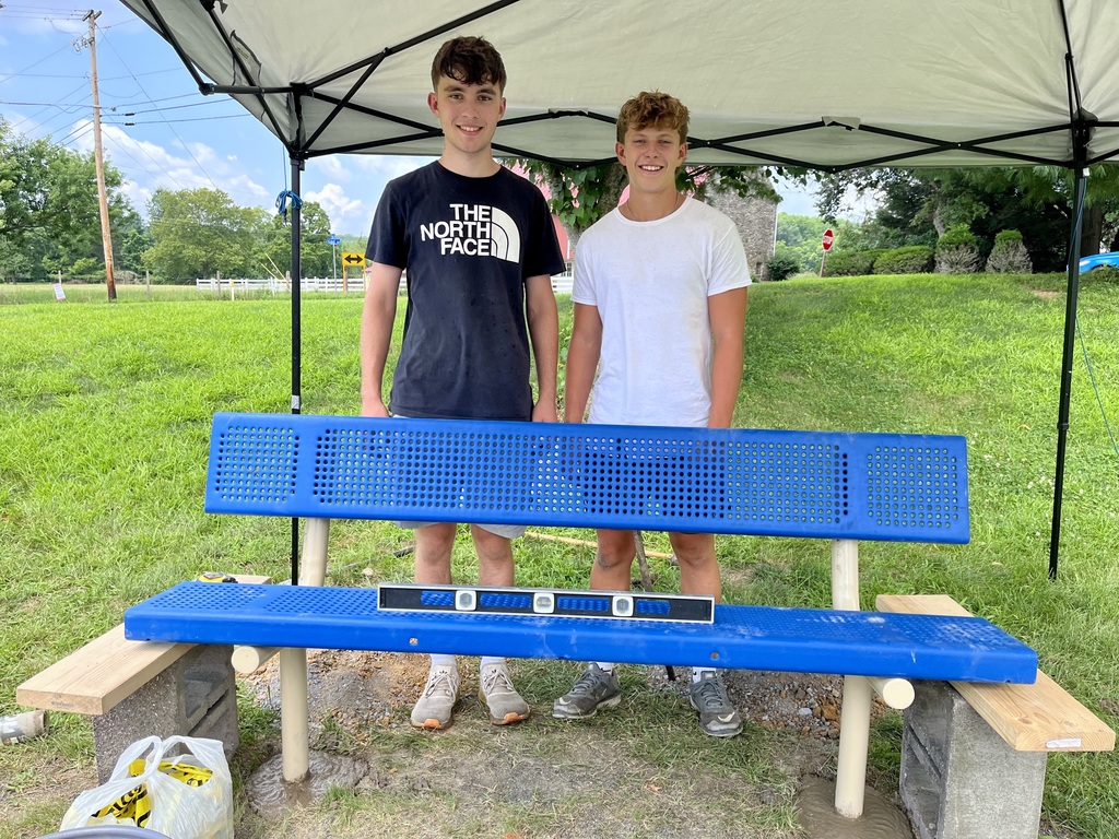 students with completed bench