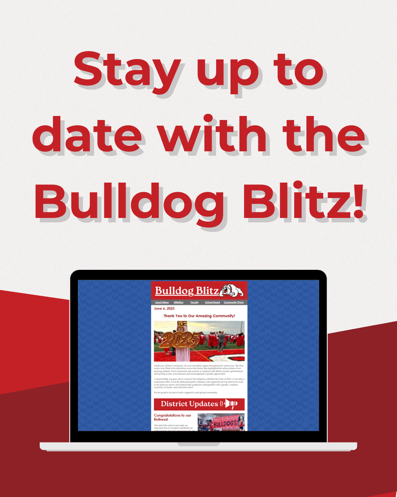 Stay up to date with the Bulldog Blitz!