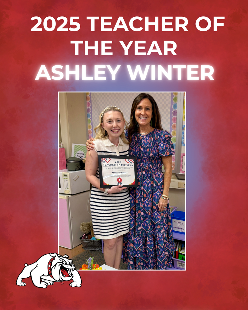 ASHLEY WINTER 2025 TEACHER OF THE YEAR