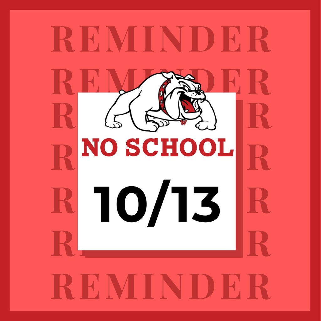 No school 10/13