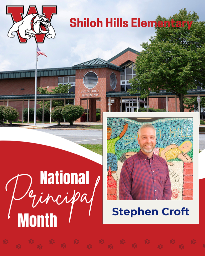 Shiloh Hills Elementary Stephen Croft National Principal Month