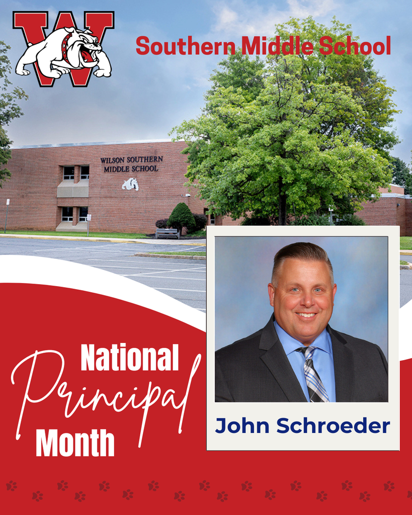 Southern Middle School John Schroeder National Principal Month