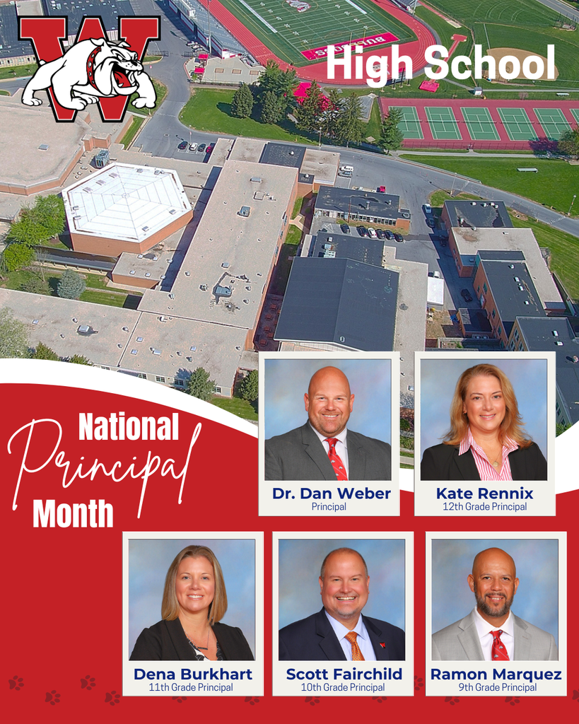 High School National Principal Month Dr. Dan Weber Principal Kate Rennix 11th Grade Principal Dena Burkhart 10th Grade Principal 12th Grade Principal Scott Fairchild Ramon Marquez 9th Grade Principal