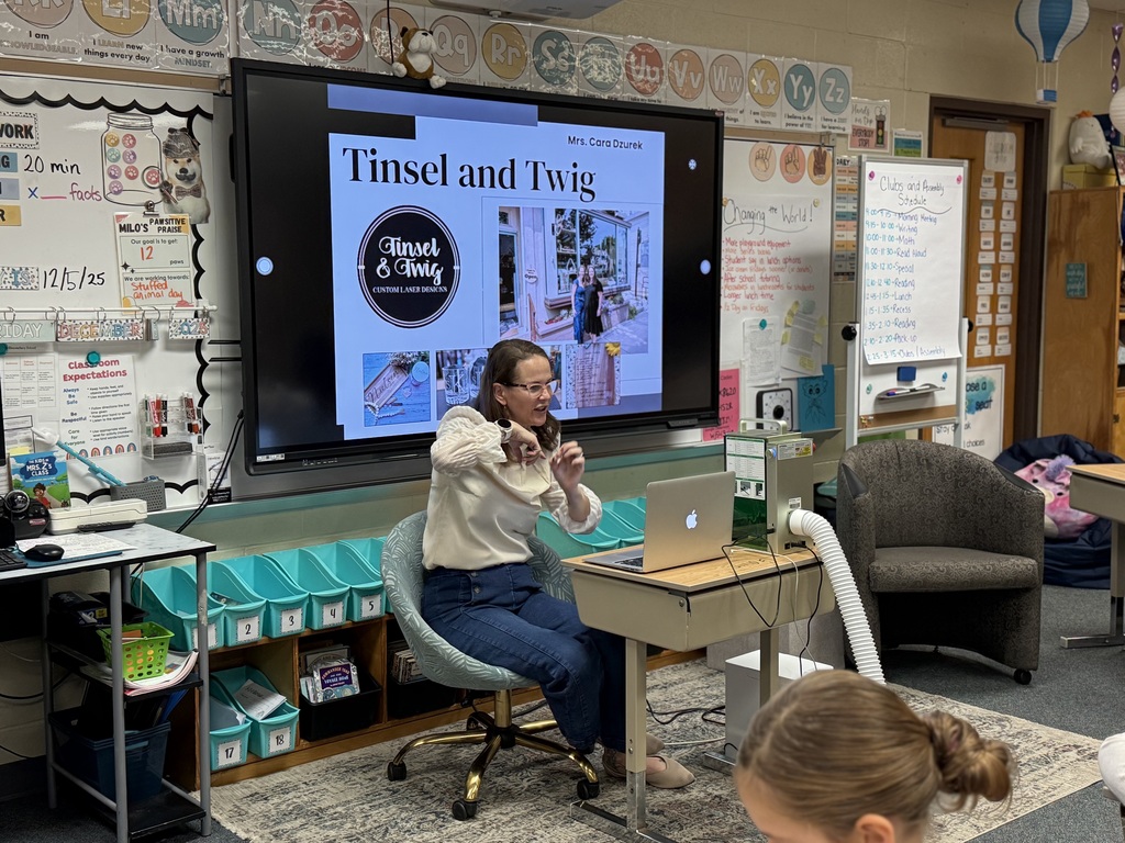 Entrepreneur presenting