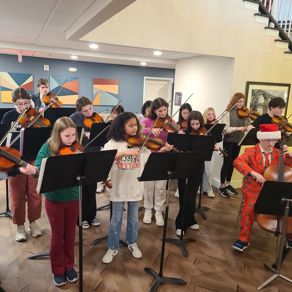 students performing together