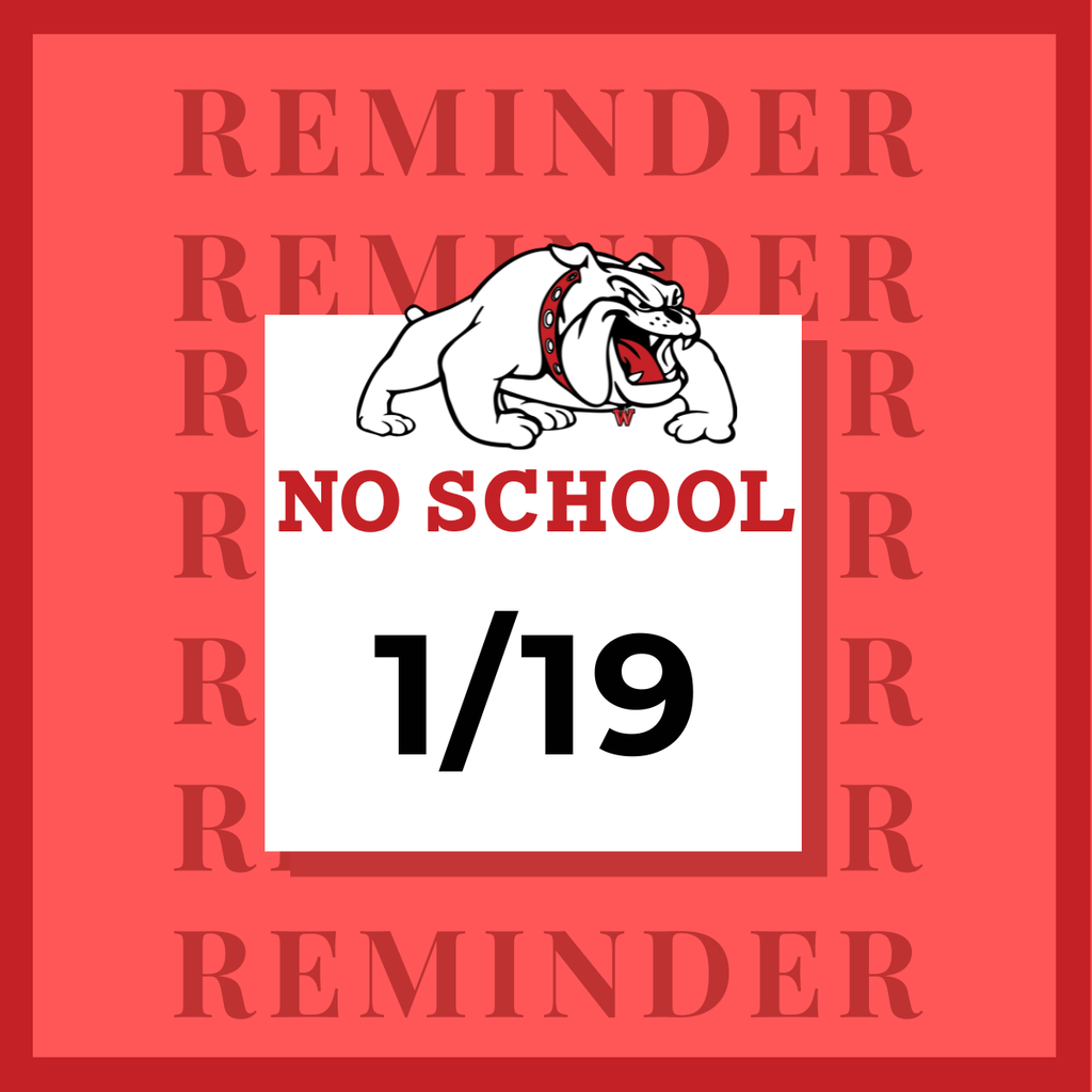 No school 1/19