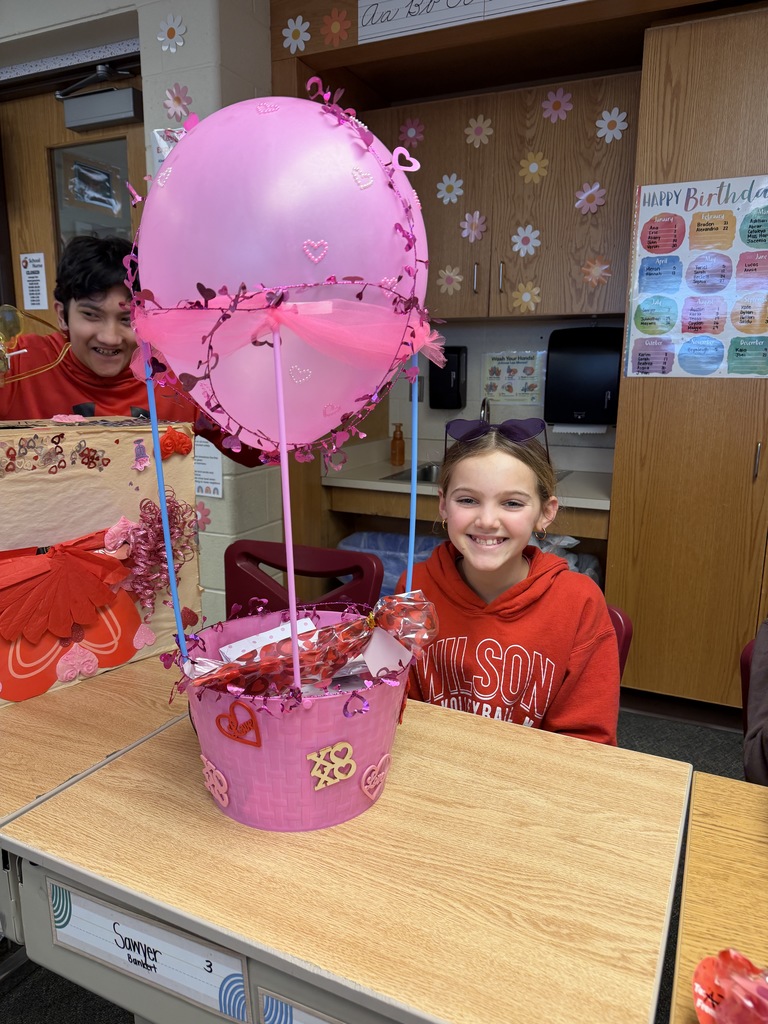 air ballon valentines box