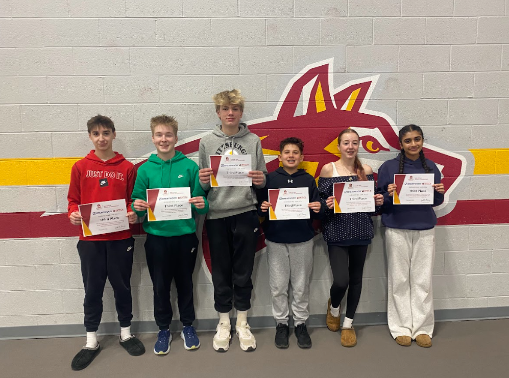 students with certificate