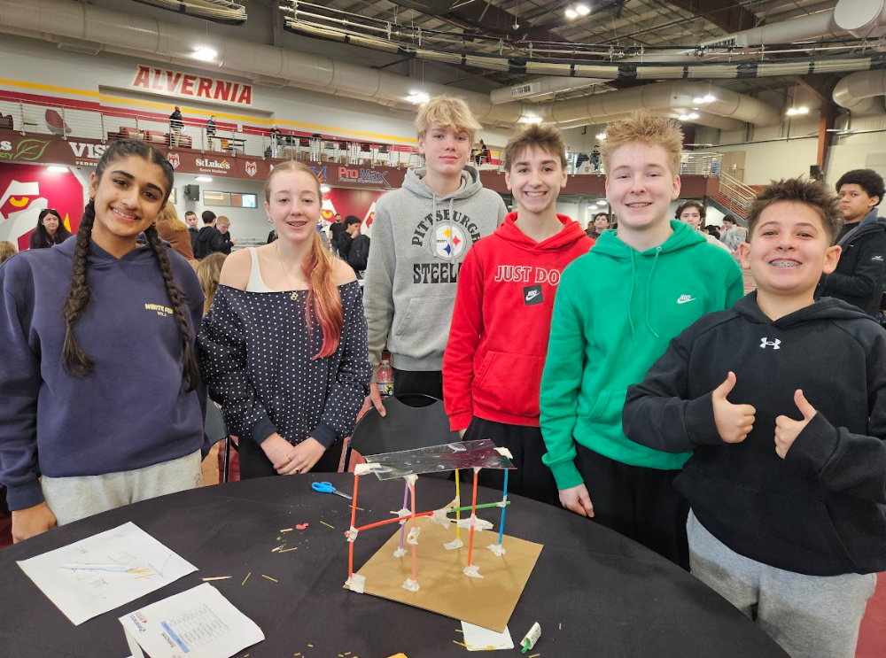 students with built structure