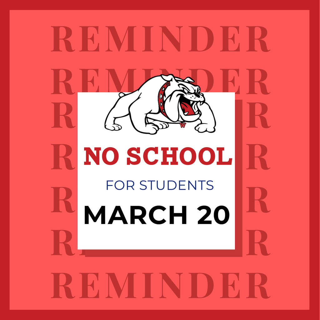 No School for students march 20