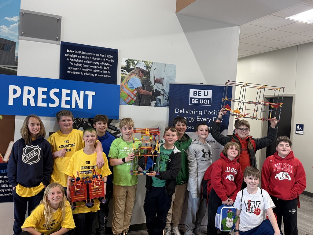 students in group with all their projects