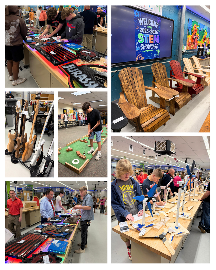 collage of different student made projects