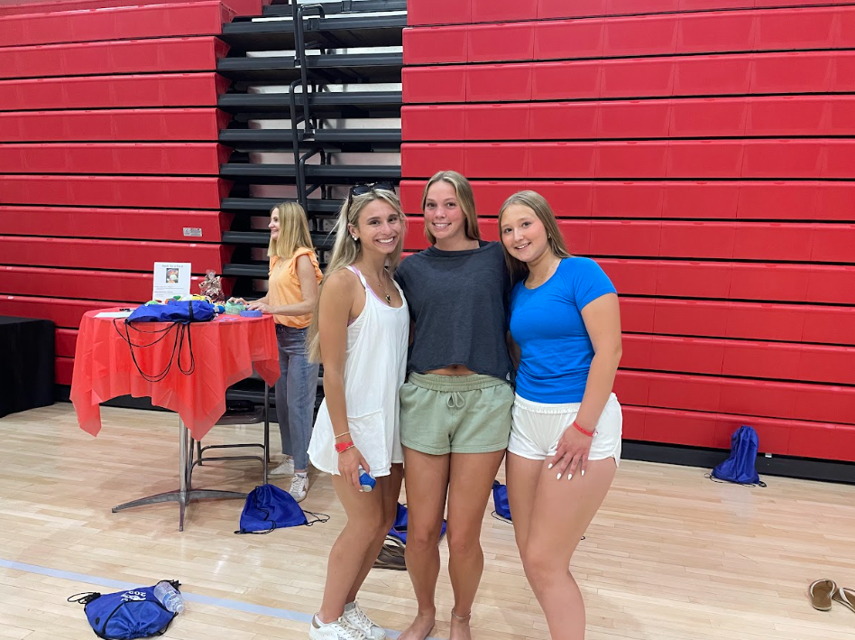 girls smiling at camera