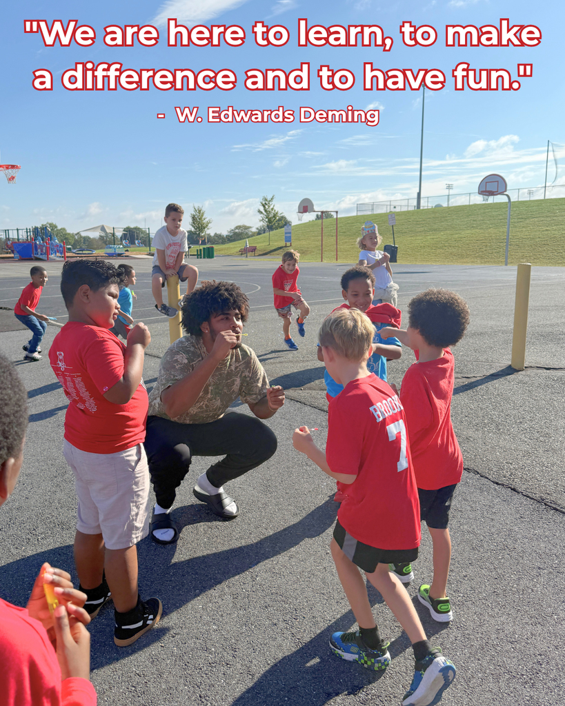 "We are here to learn, to make a difference and to have fun." -  W. Edwards Deming