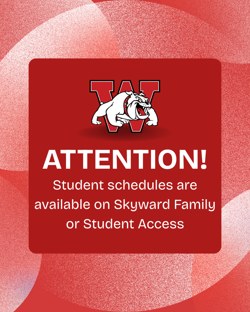 attention! student schedules are available on skyward family or student access