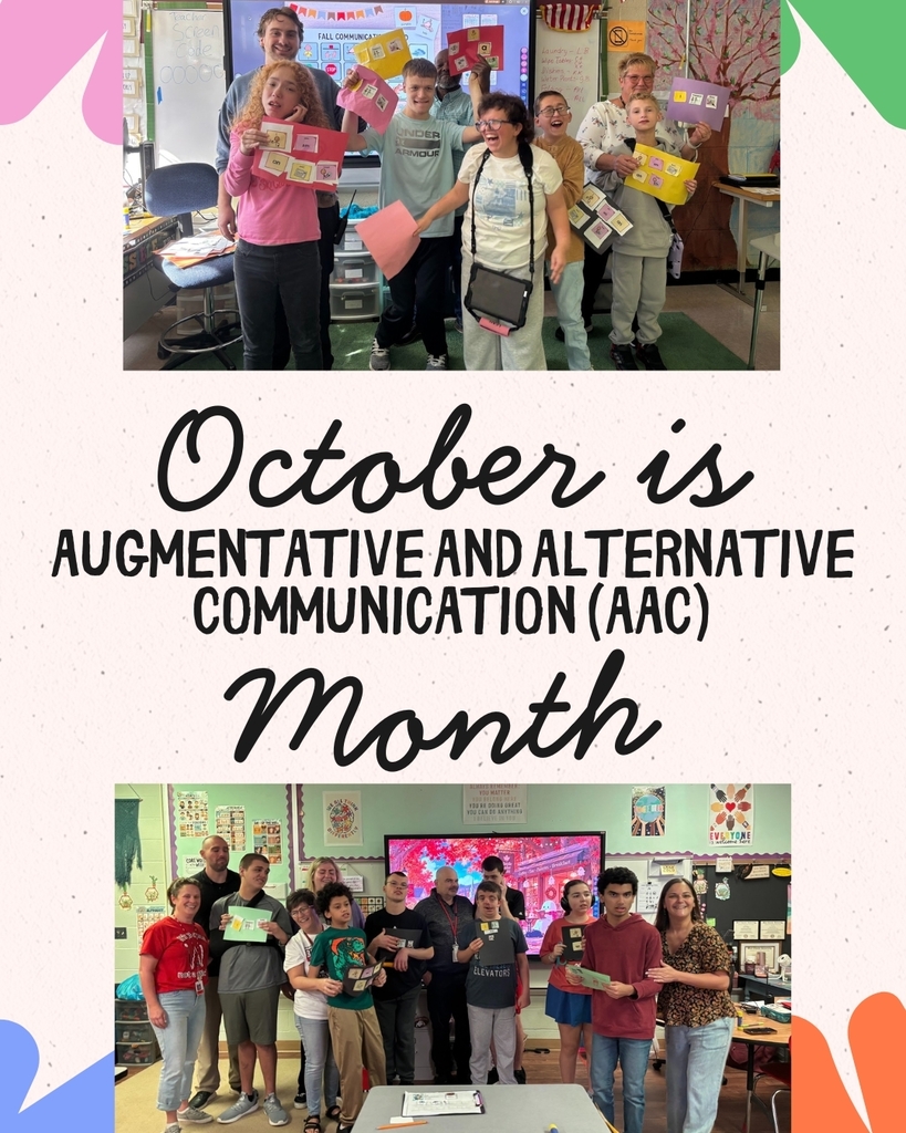 October is Augmentative and Alternative communication month