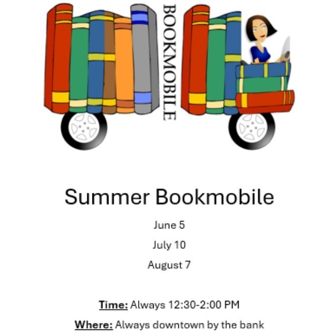 Summer Bookmobile flier