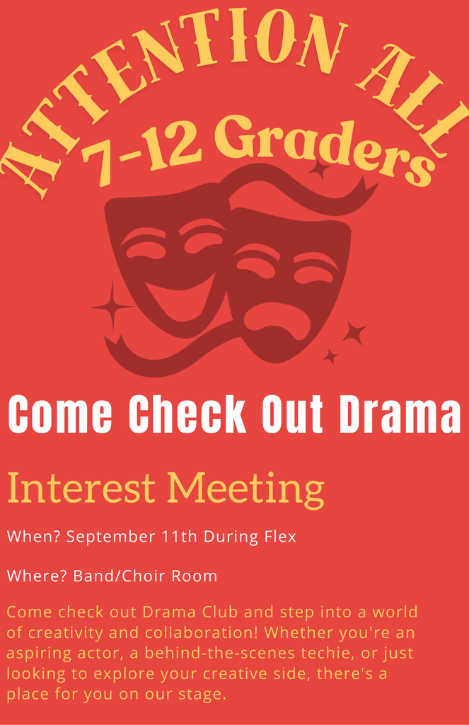 Drama Interest Poster