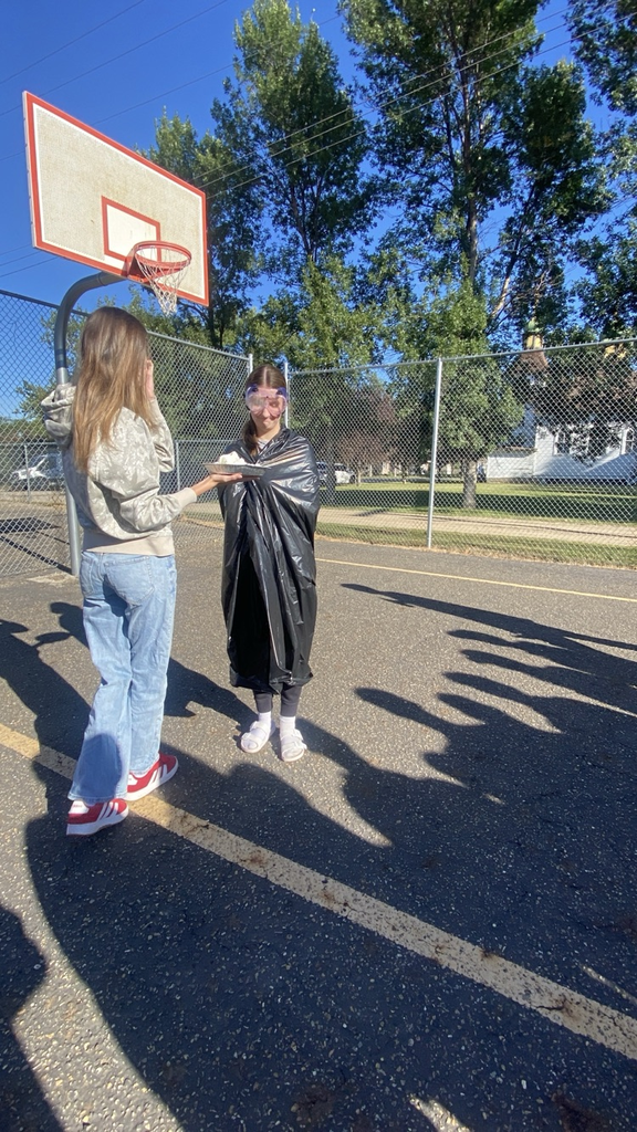 Getting set to throw the pie in the face