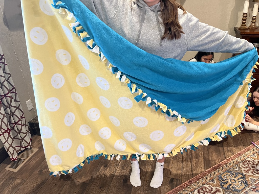 smiley blanket
