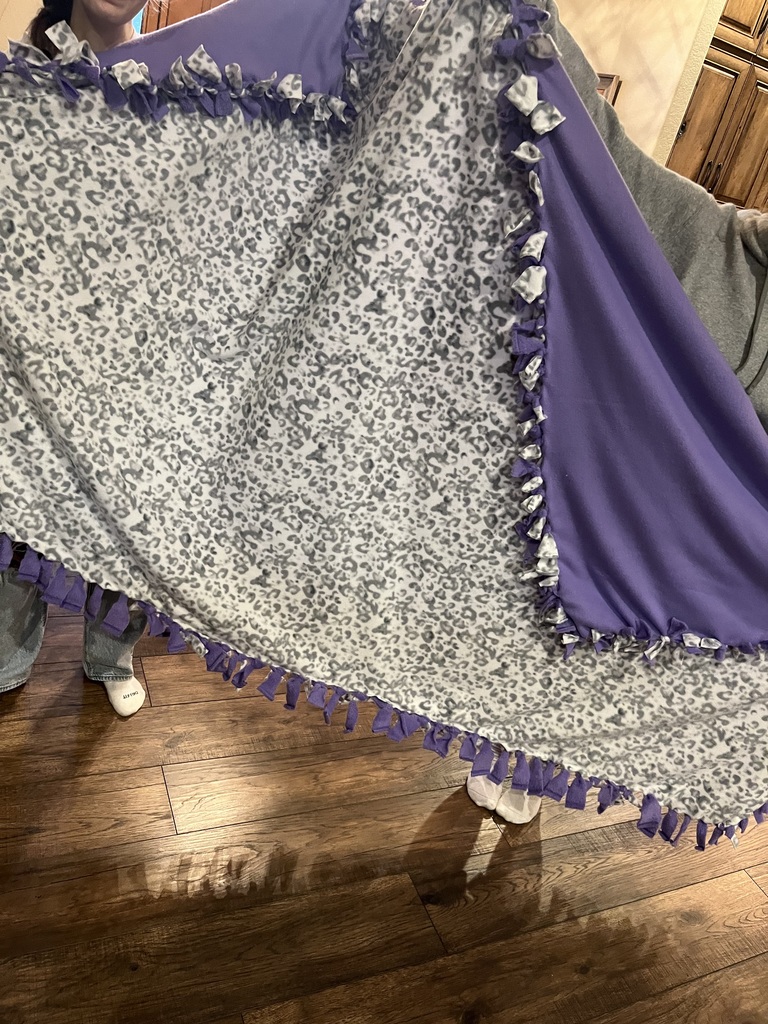 leopard blanket