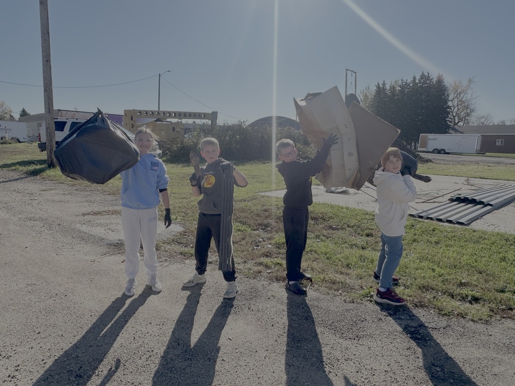 Proudly throwing away litter