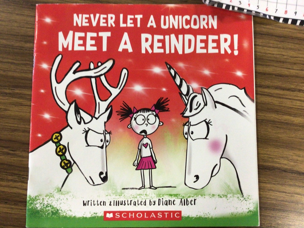 Never Let a Unicorn Meet a Reindeer book