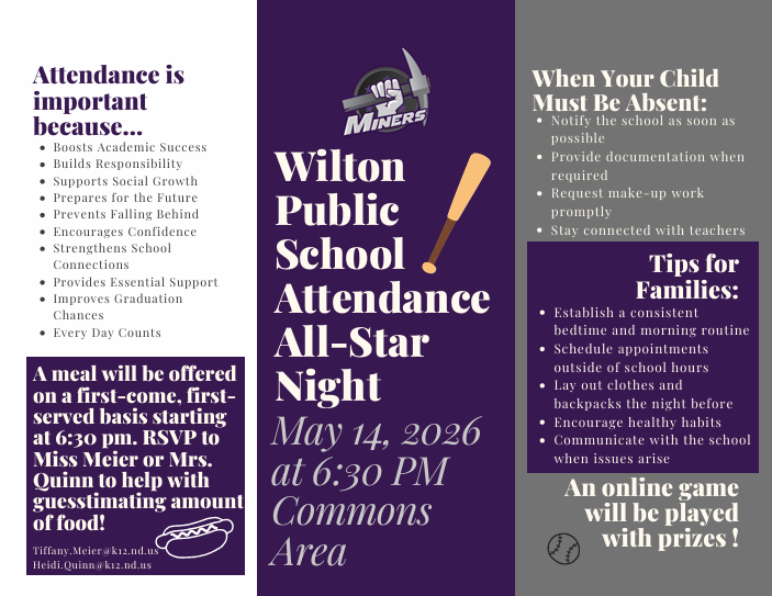 All-star attendance flier 
