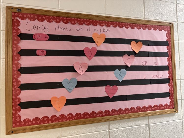 Valentines bulletin board