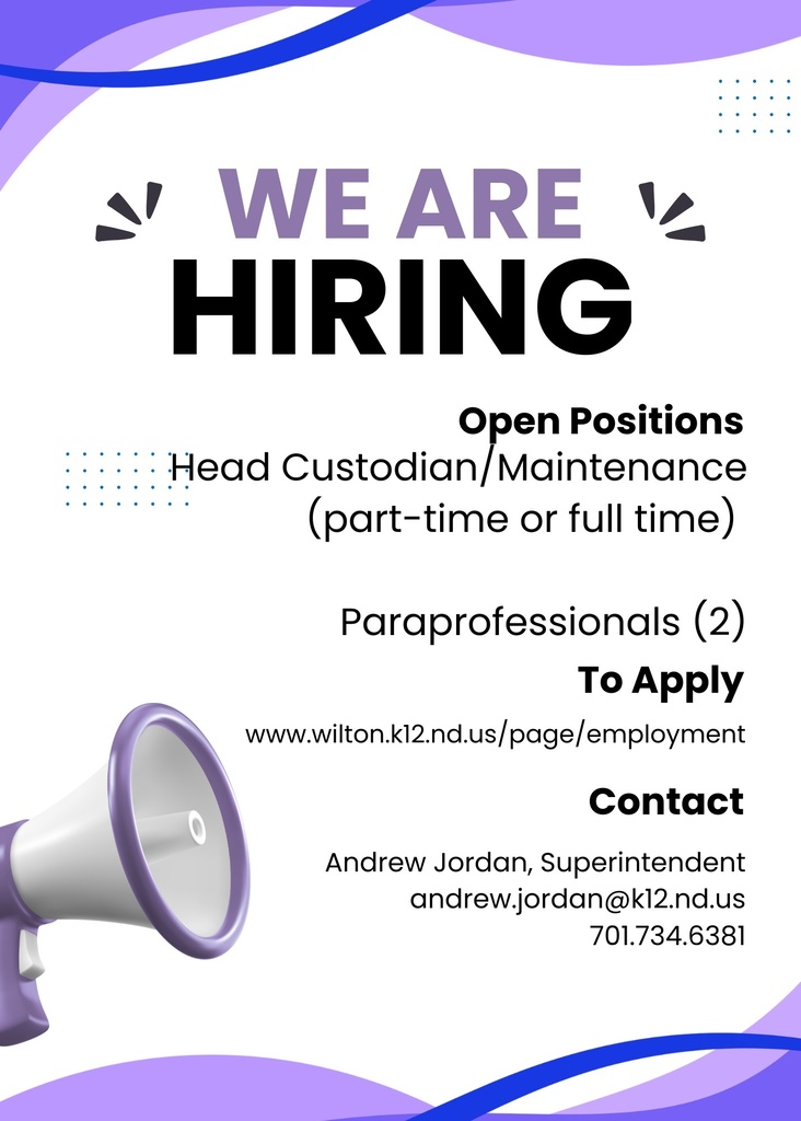 Job openings flyer